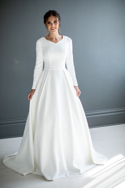 Emily Modest Wedding Dress